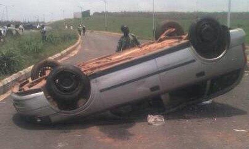Auto crash in Abeokuta