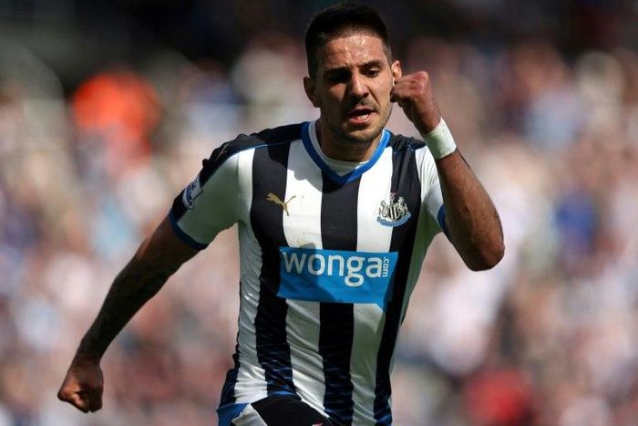 Newcastle United's Serbian striker Aleksandar Mitrovic struck just before the hour mark to put Newcastle ahead of Preston
