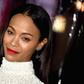 Actress Zoe Saldana arrives at the premiere Of Warner Bros. Pictures' "Live By Night", at TCL Chinese Theatre in Hollywood, California, on January 9, 2017