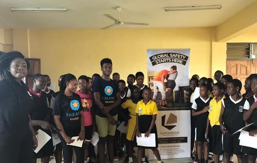 7Hearts Foundation and Lokhanda empower girls at Blessed Home School & Creche Kwabenya