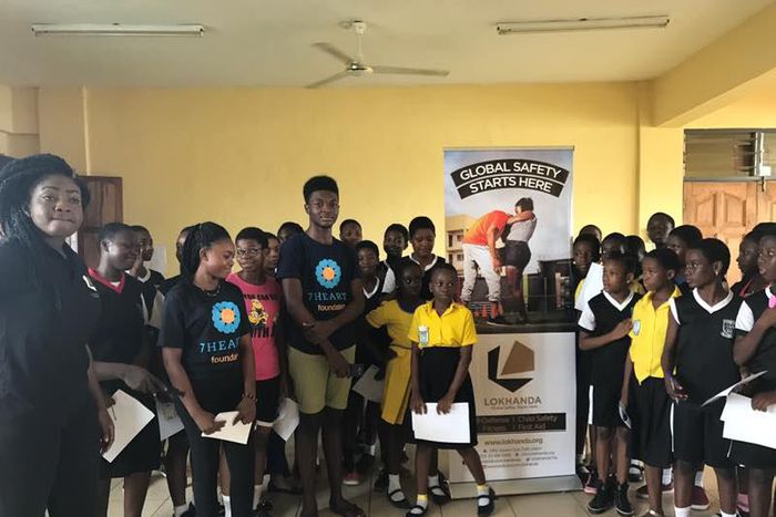 7Hearts Foundation and Lokhanda empower girls at Blessed Home School & Creche Kwabenya