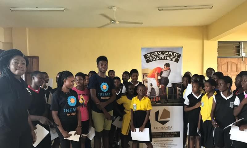 7Hearts Foundation and Lokhanda empower girls at Blessed Home School & Creche Kwabenya