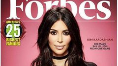 Kim Kardashian covers Forbes magazine