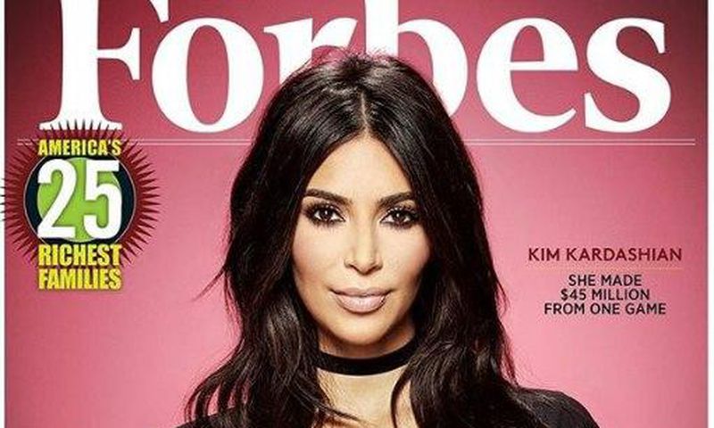 Kim Kardashian covers Forbes magazine