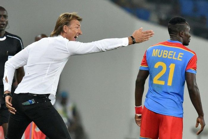 Morocco's French coach Herve Renard, seen in action during their 2017 Africa Cup of Nations Group C match between against DR Congo, in Oyem, on January 16