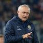 Verona coach Andrea Mandorlini shouts instructions during the Serie A match against Lazio in Rome, on March 22, 2015