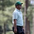 Charley Hoffman posts a seven-under par 65 to take the elad after the first round of the Masters at Augusta National Golf Club