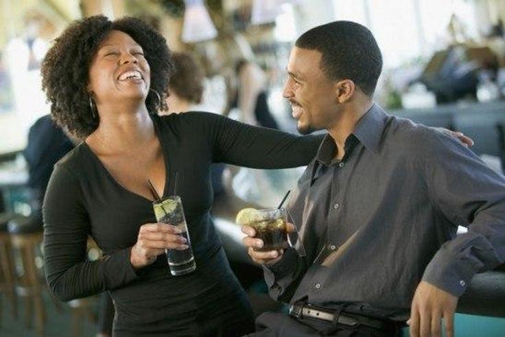 Couple out on date