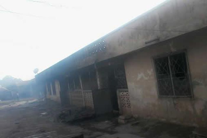 Fire destroyed several rooms