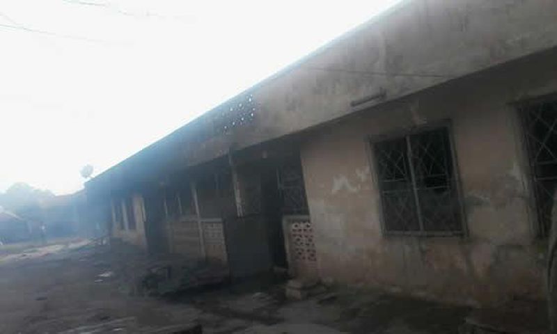 Fire destroyed several rooms