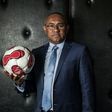 Ahmad Ahmad, incumbent President of Malagasy Football Federation, poses in Antananarivo on February 13, 2017