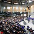 The 1,260-strong special Federal Assembly, made up of national lawmakers and electors sent from Germany's 16 states, during the presidential election at the Bundesversammlung federal assembly Bundestag in Berlin on February 12, 2017