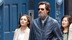 Jim Carrey and Cathriona White
