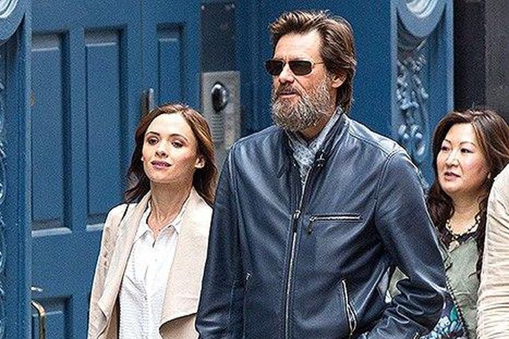 Jim Carrey and Cathriona White