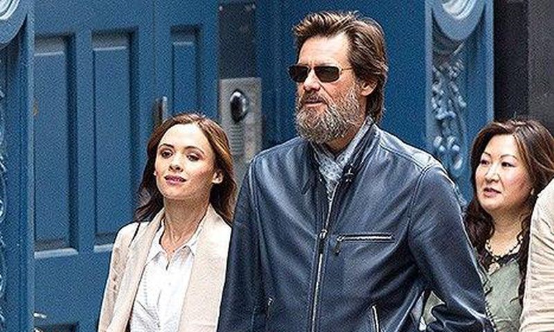 Jim Carrey and Cathriona White