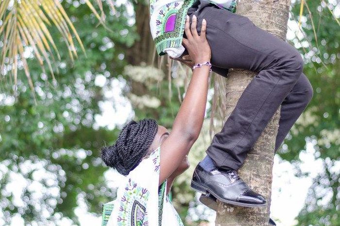 In times of difficulties you can always get a push from your wife