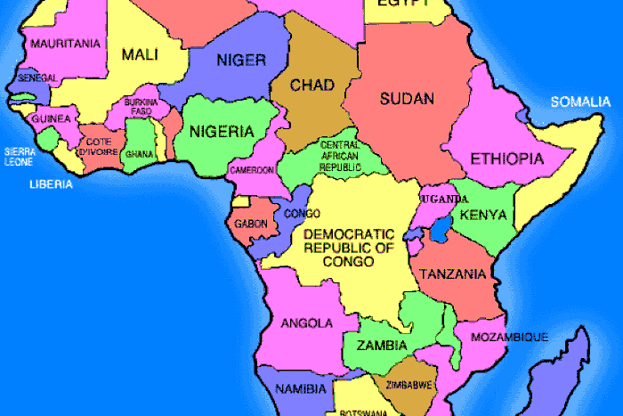 Map of Africa