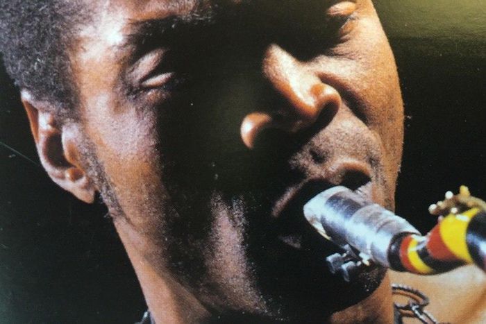 Fela Kuti - from the cover of his album ‘Teacher Don’t Teach Me Nonsense’