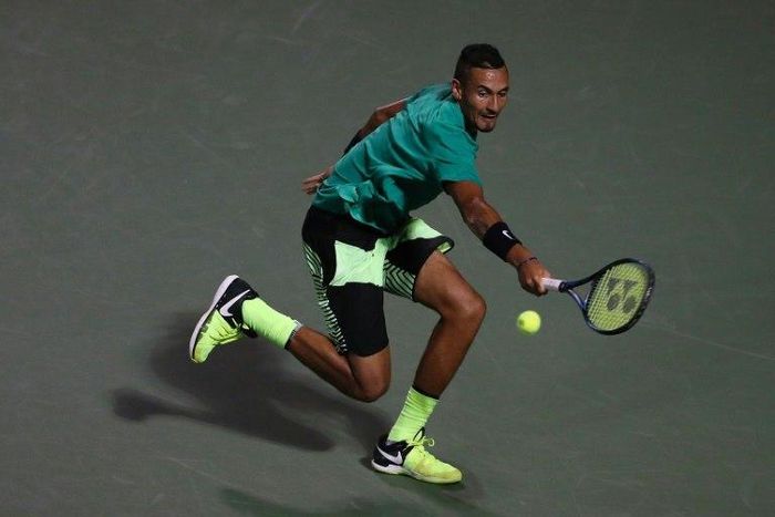 Nick Kyrgios, the in-form world number 16, stands in the way of the USA team in their Davis Cup quarter-final