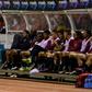 United States' players on the bench react during their 2018 FIFA World Cup qualifier football match against Costa Rica on November 15, 2016