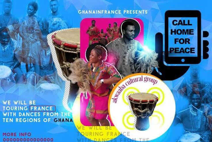 Akwaaba Dance Ensemble set for Peace Tour in 7 French cities