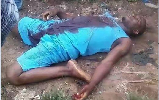 The murdered man
