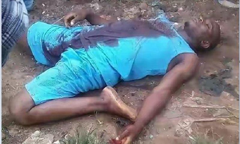The murdered man