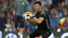 Juventus' Italian goalkeeper Gianluigi Buffon intends to retire after the 2018 World Cup, unless his team wins