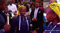 Pastor disgraces lady in front of congregation for wearing ‘demonic hairstyle’