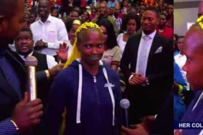 Pastor disgraces lady in front of congregation for wearing ‘demonic hairstyle’