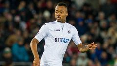 Jordan Ayew of Swansea City