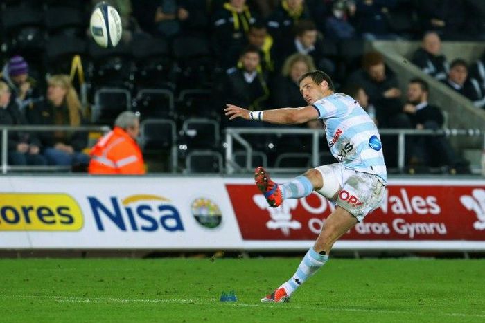 Racing 92's South African fly-half Johan Goosen can operate at full-back, centre and fly-half