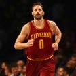 Kevin Love of the Cleveland Cavaliers, pictured on January 6, 2017, is averaging 20.0 points, 11.1 rebounds and 1.9 assists