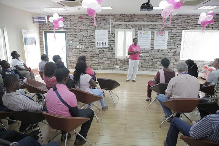 Newmont Ghana’s Women And Allies Network joins global fight against breast cancer