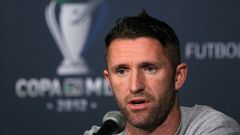 Footballer Robbie Keane is Ireland's record goal-scorer and one of the most successful foreign players to ply his trade in the US top flight