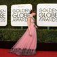Felicity Jones arrives at the 74th annual Golden Globe Awards, January 8, 2017, at the Beverly Hilton Hotel in Beverly Hills, California