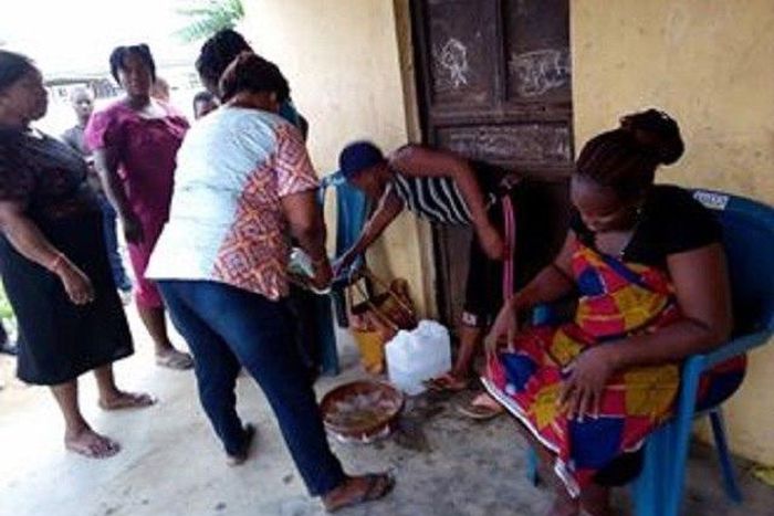 The woman who gave birth to the goat