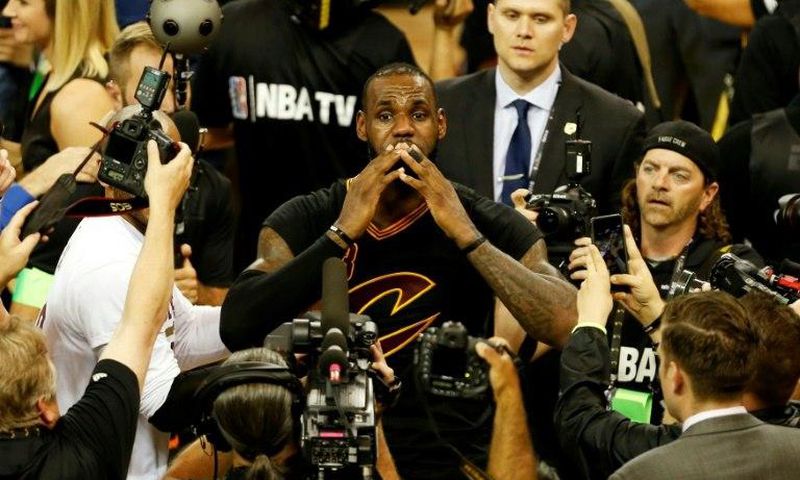 LeBron James last month overtook Michael Jordan to become the NBA's all-time playoff scoring leader