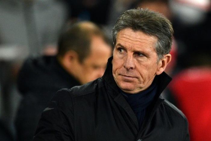 Southampton's manager Claude Puel looks on ahead of the English FA Cup third round replay football match against Norwich City January 18, 2017