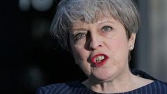 London stocks plunged and sterling rose after Prime Minister Theresa May called for an early election