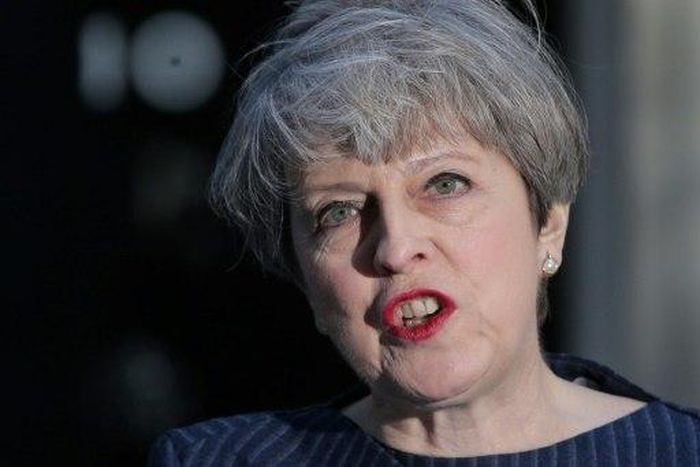 London stocks plunged and sterling rose after Prime Minister Theresa May called for an early election