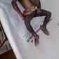 The deceased newborn twins