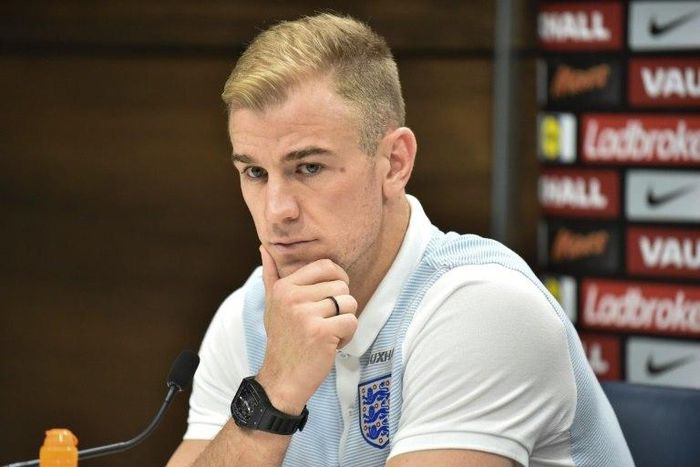 England's goalkeeper Joe Hart told reporters November 14, 2016, ""I am always trying to learn and adapt. Obviously the Euros wasn't my finest hour"