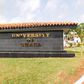 A monument of University of Ghana at the main gate