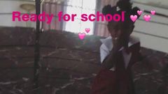 Sarkodie's daughter Titi begins school