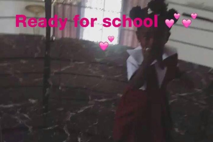 Sarkodie's daughter Titi begins school