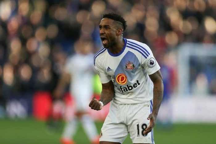 Sunderland's English striker Jermain Defoe had scored 14 league goals this season for side ncluding the winner in the reverse fixture at the Stadium of Light back in December