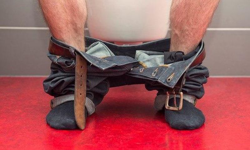 Holding in poop is unhealthy