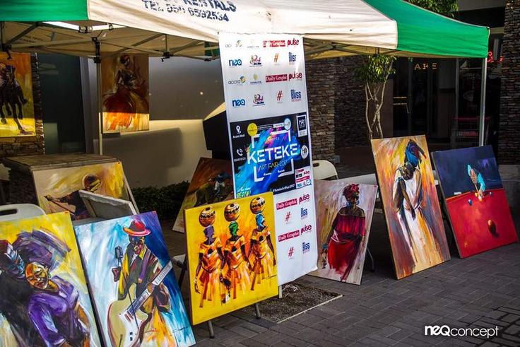 Keteke Arts Fair at the Accra Mall