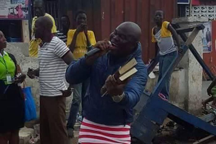 Bukom Banku preaching